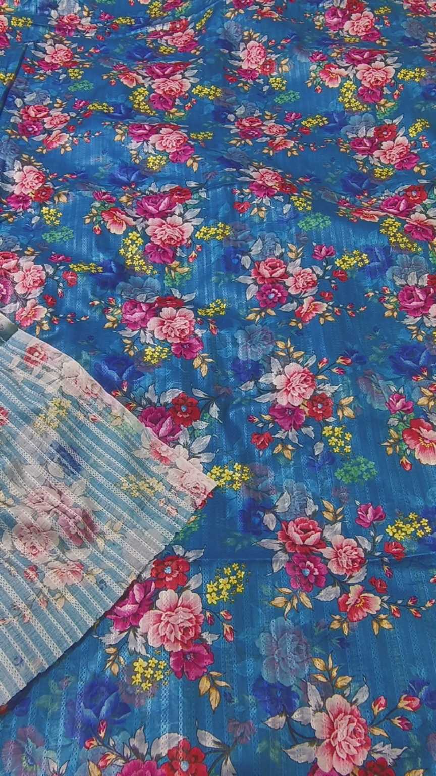 M-819  Imported Neno chickenKari Dorria Pure Summer ⛱️ Lawn Same print Shirt & Truzer 2pc -