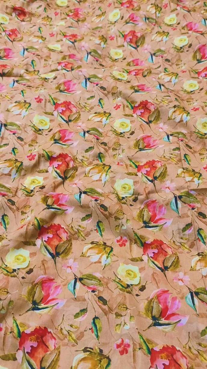M-816  Imported Digital Pure Summer ⛱️ Lawn Same print Shirt & Truzer 2pc -