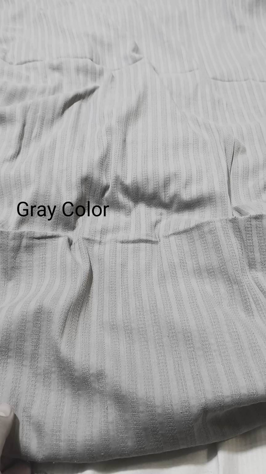 Gents Suit. M-107 Gray Color Imported Summer ⛱️ Luxury Dorria  Soft Cotton Lawn Men suiting