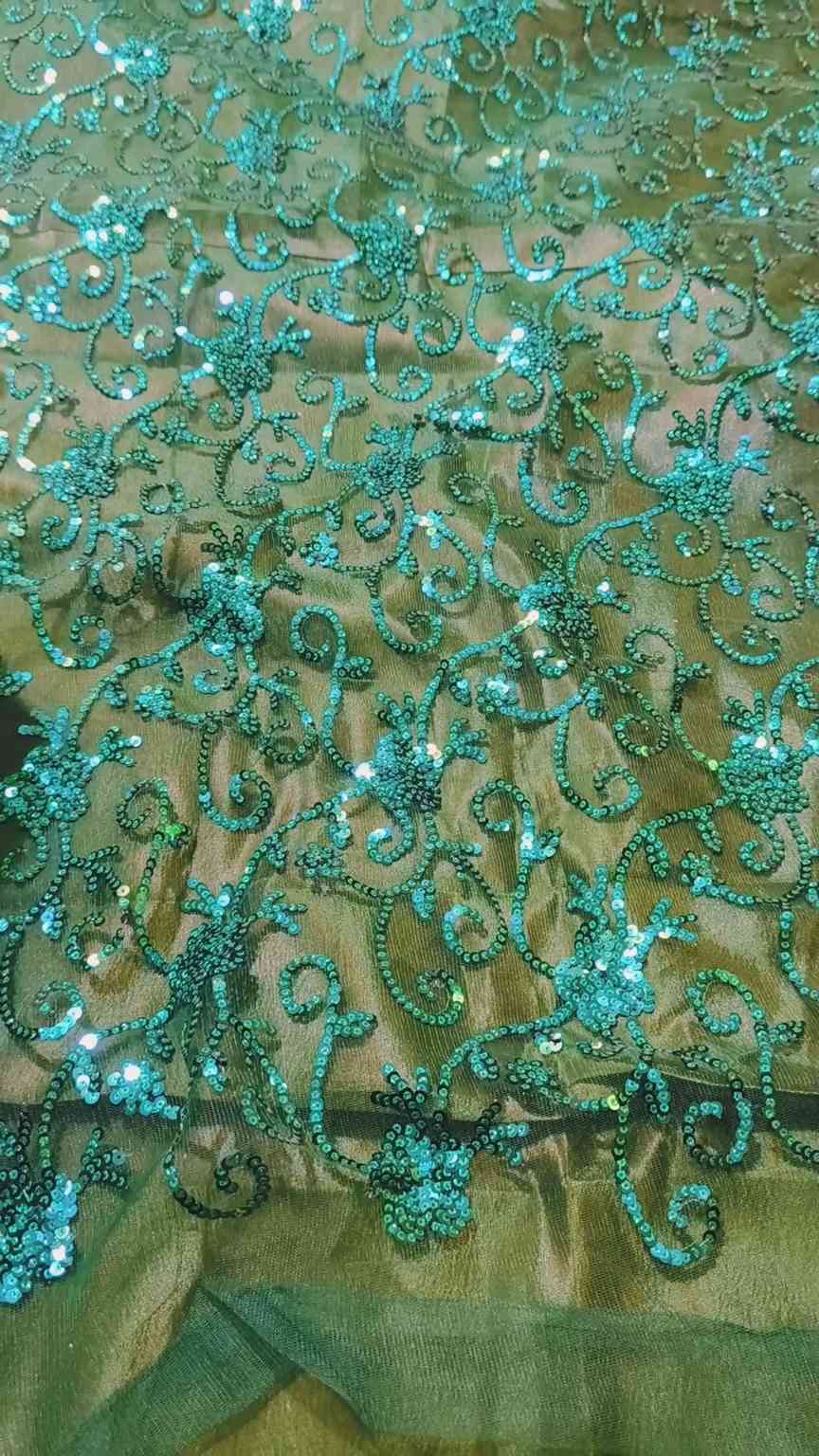 M-84  Imported Fancy 3-D squance Citara stitch embroidery Shirt & Kattan Silk Truzer with inner