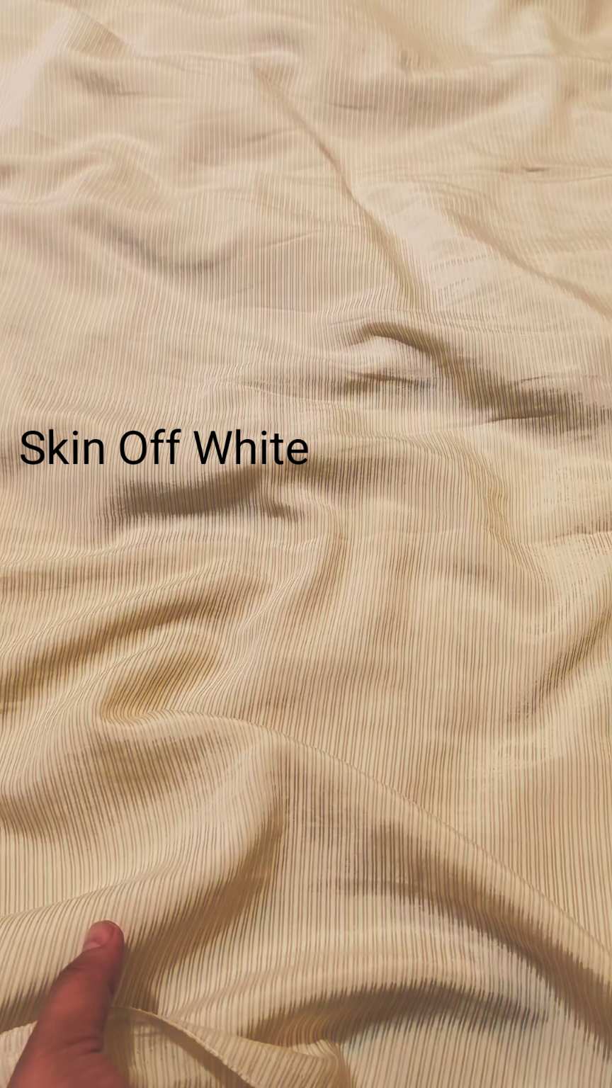 🥳 Sale Sale Sale. M-79 Skin Off white Imported Self Sily Lawn Same print Shirt & Truzer 2pc