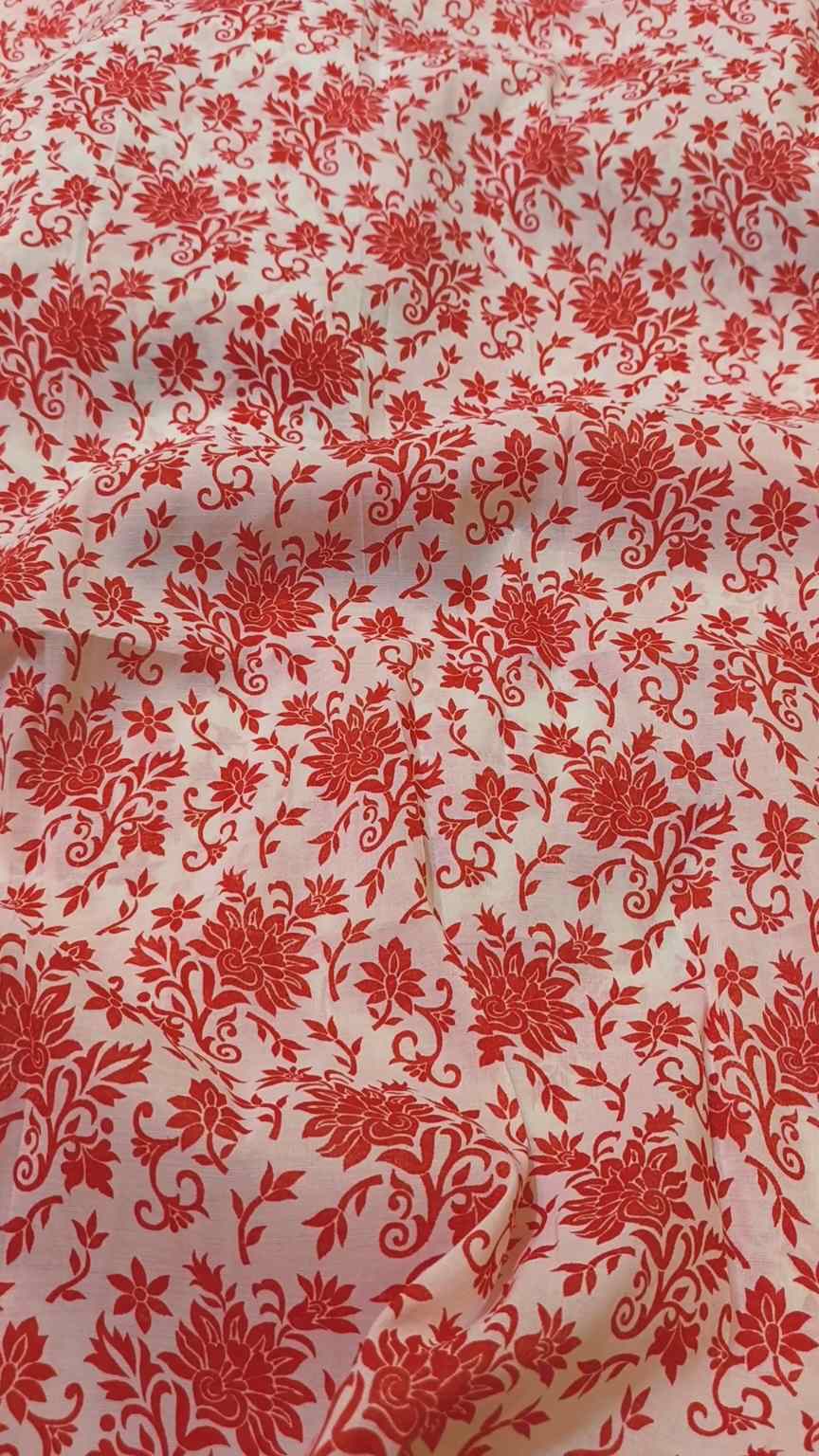🥳Sale Sale. M-133  Imported High quality Silky Summer ⛱️ Lawn Same print Shirt & Truzer 2pc
