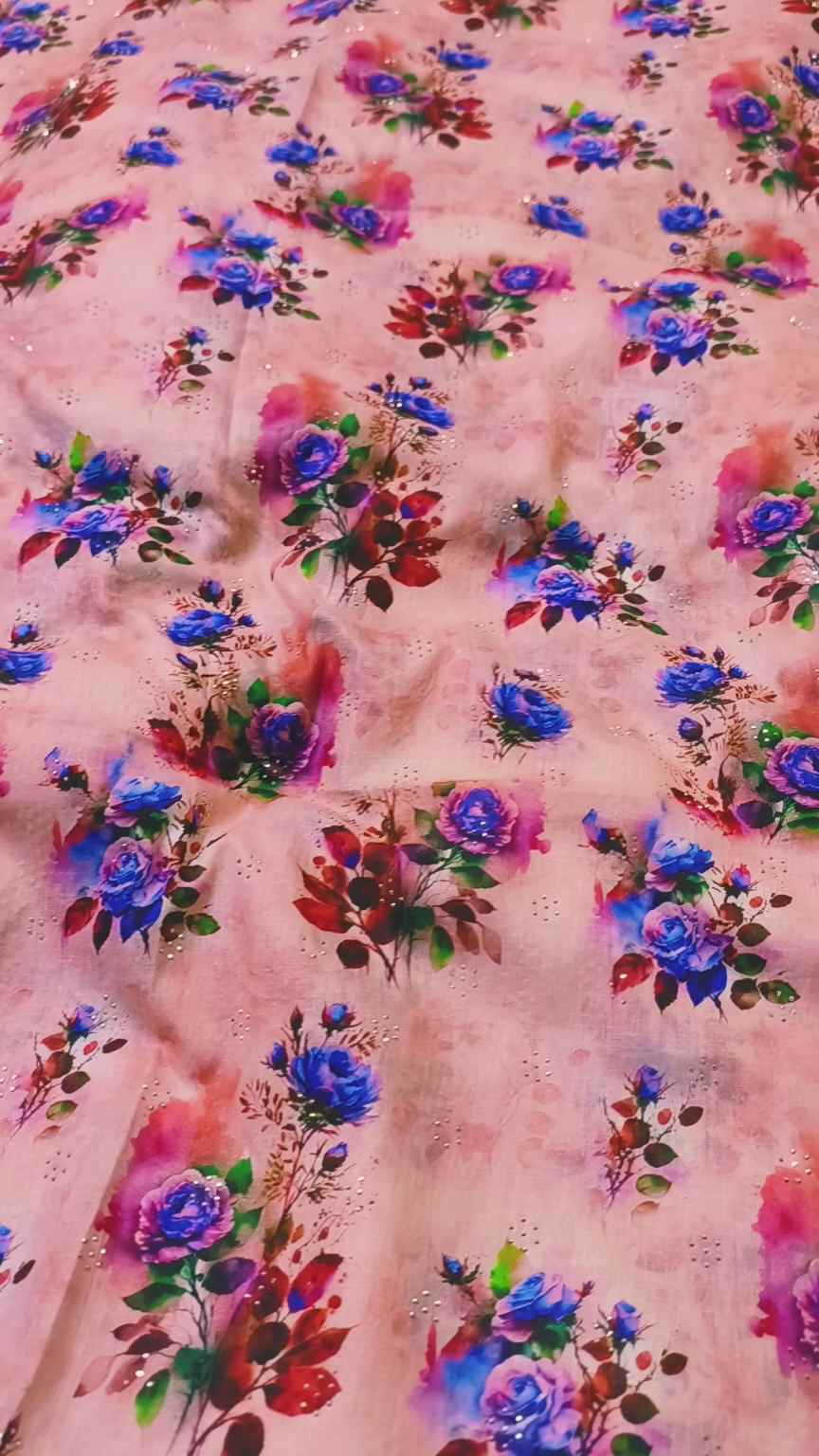 😱 Sale Sale M-1095  Imported Digital Luxury Nago Wali Pure Summer Lawn 🏝️ Same print Shirt & Truzer 2pc