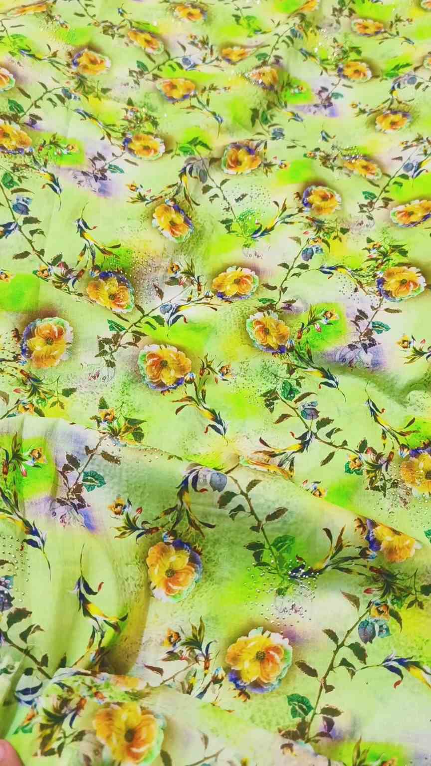 😱 Sale Sale M-1094  Imported Digital Luxury Nago Wali Pure Summer Lawn 🏝️ Same print Shirt & Truzer 2pc