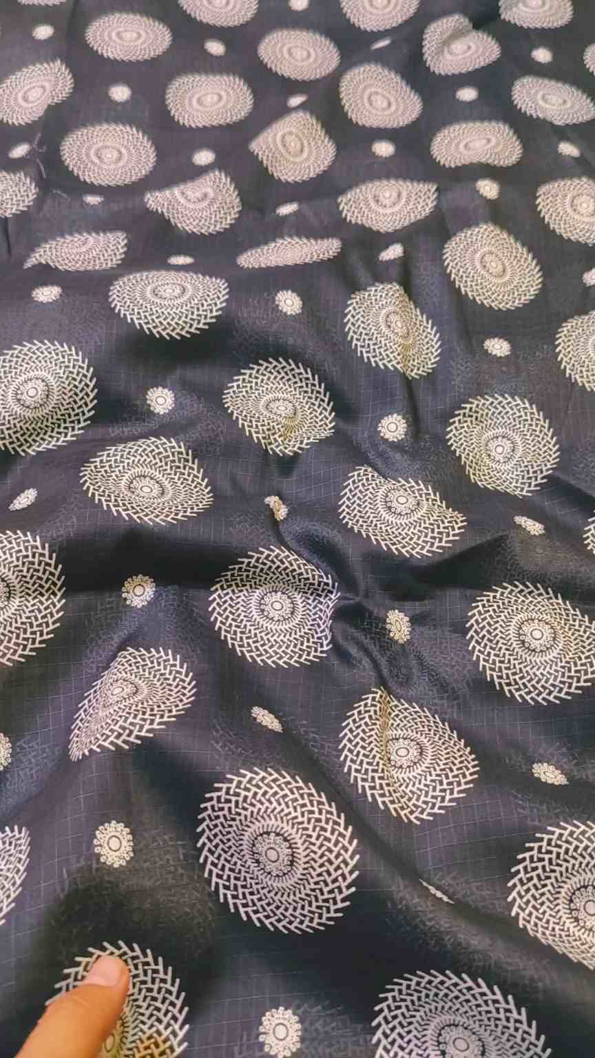 🥳 Sale Sale M-1170  imported Digital Check-Base Dorria Pure Summer 🏝️ Lawn Same print Shirt & Truzer 2pc