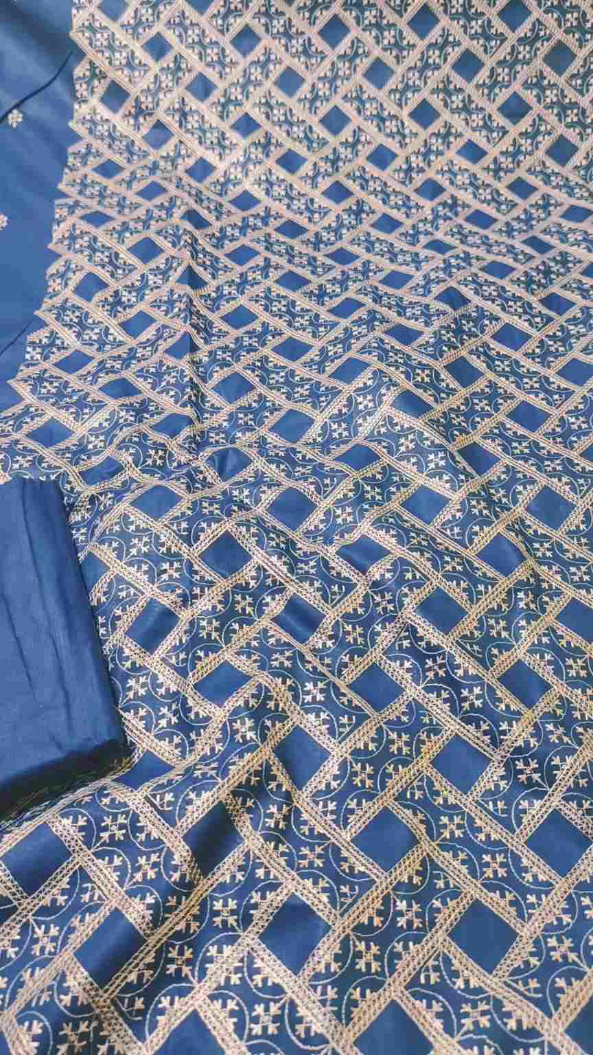 🥳 Sale Sale M-1150  Imported Bareezy Embroidery Lawn Shirt & Trouser 2pc