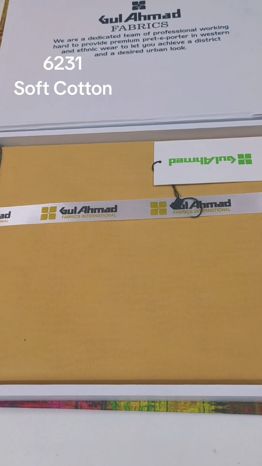 🥳60%0ff Big Sale Today M-6231 Gul-Ahmad By Ideas Gents ⛱️ Summer Soft Cotton Men suiting with packing