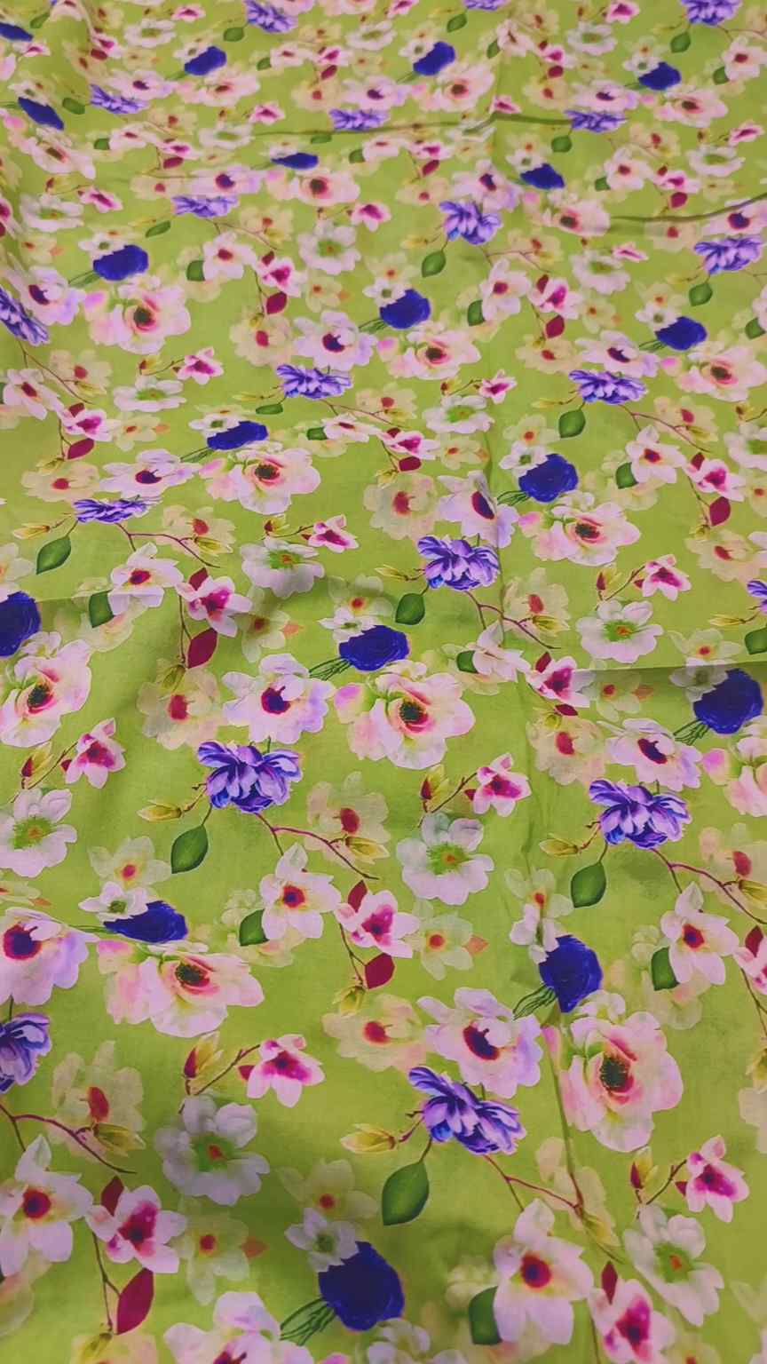 M-1281  Imported Digital Pure Summer ⛱️ Lawn Same print Shirt & Truzer 2pc