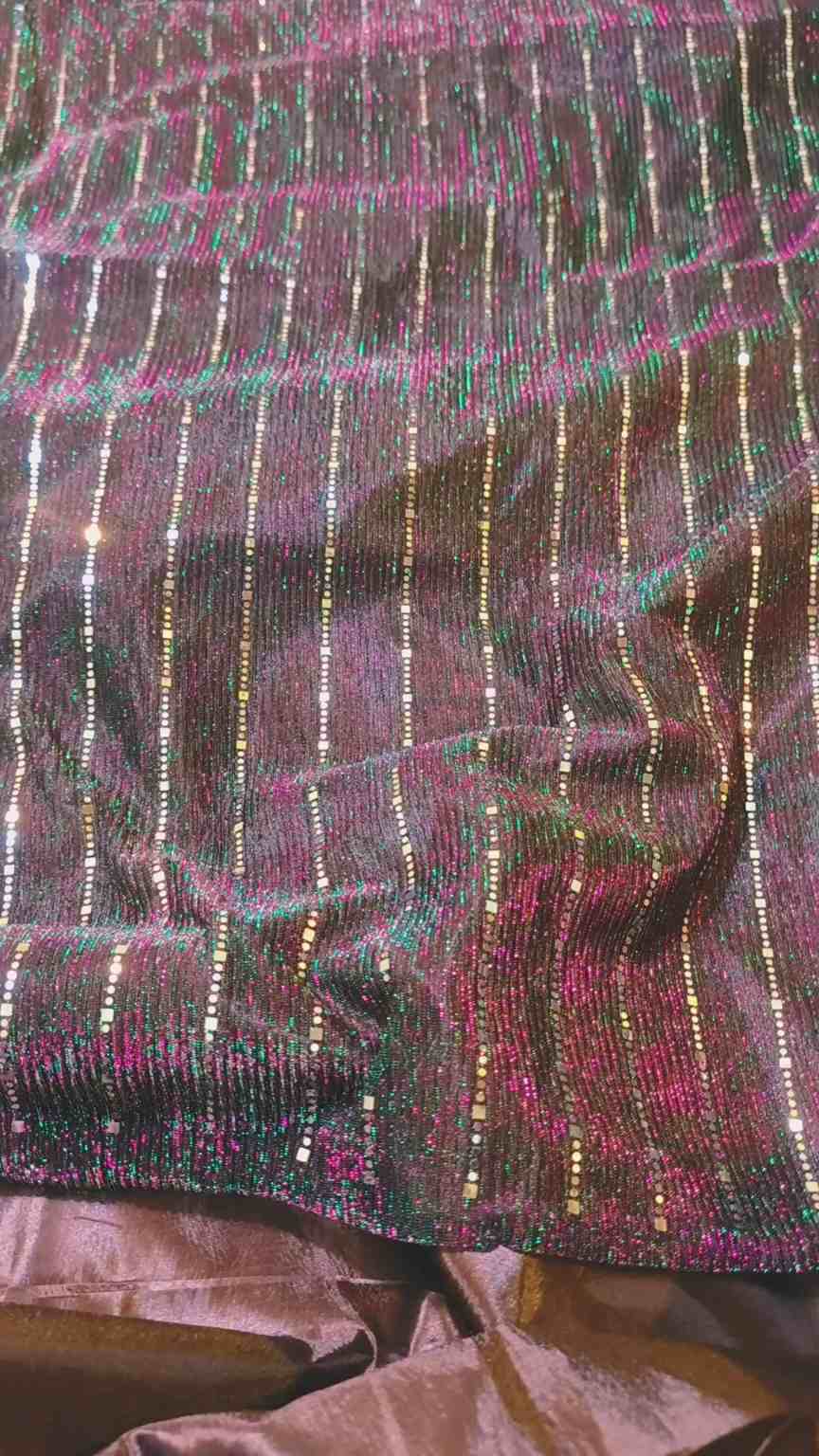 🥳 Sale Sale M-1316  Imported Fancy Double Toon Summer MoonLight Shirt & Kattan silk inner with Truzer