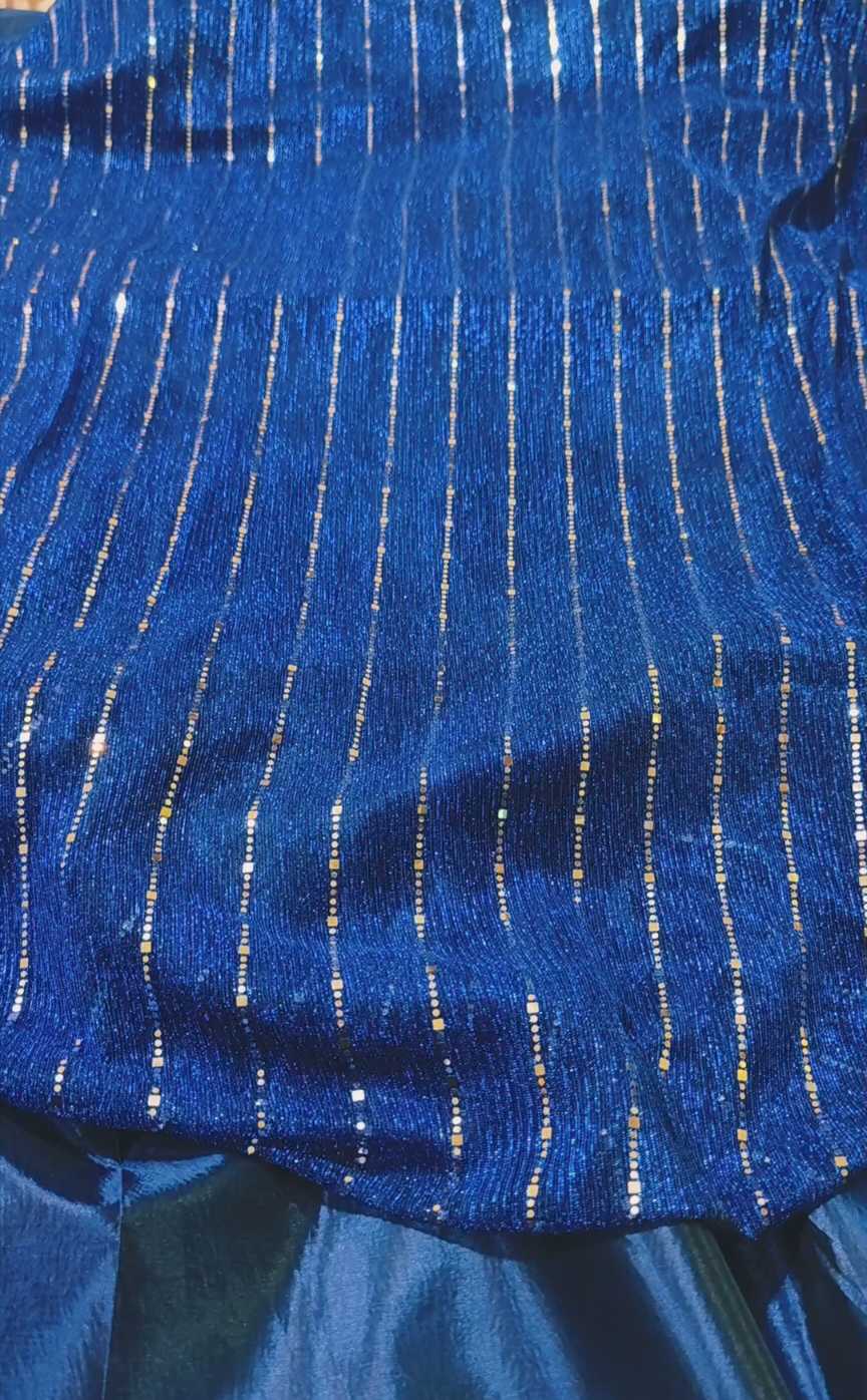 🥳 Sale Sale M-1329  Imported Fancy Double Toon Summer MoonLight Shirt & Kattan silk inner with Truzer