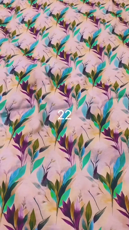 🤩 Sale Sale : M-22 (2pc) Imported Summer Lawn (Roll main Cutting k last main jo suit bachta hai Jin ka weight 100kg se kam hoga un ka bane ga es liye noqsan main dy rha hain