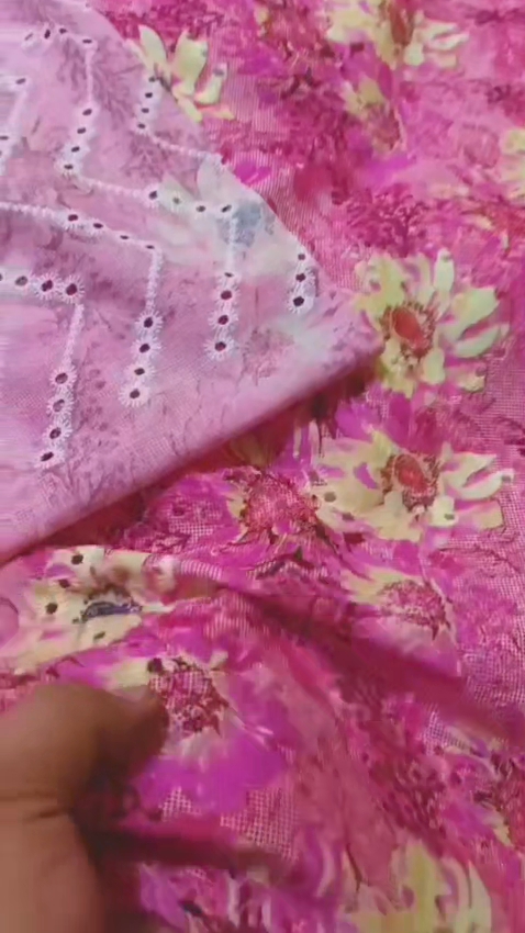 🤩 Sale Sale : M-92  (Shirt) Imported  ChickenKari Summer Lawn (Roll main Cutting k last main jo suit bachta hai Jin ka weight 100kg se kam hoga un ka bane ga es liye noqsan main dy rha hain -