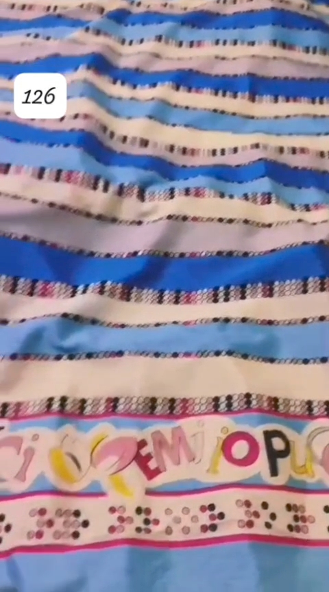 🤩 Sale Sale : M-126  (2pc) Imported  Digital Korean Georgette (Roll main Cutting k last main jo suit bachta hai Jin ka weight 100kg se kam hoga un ka bane ga es liye noqsan main dy rha hain -