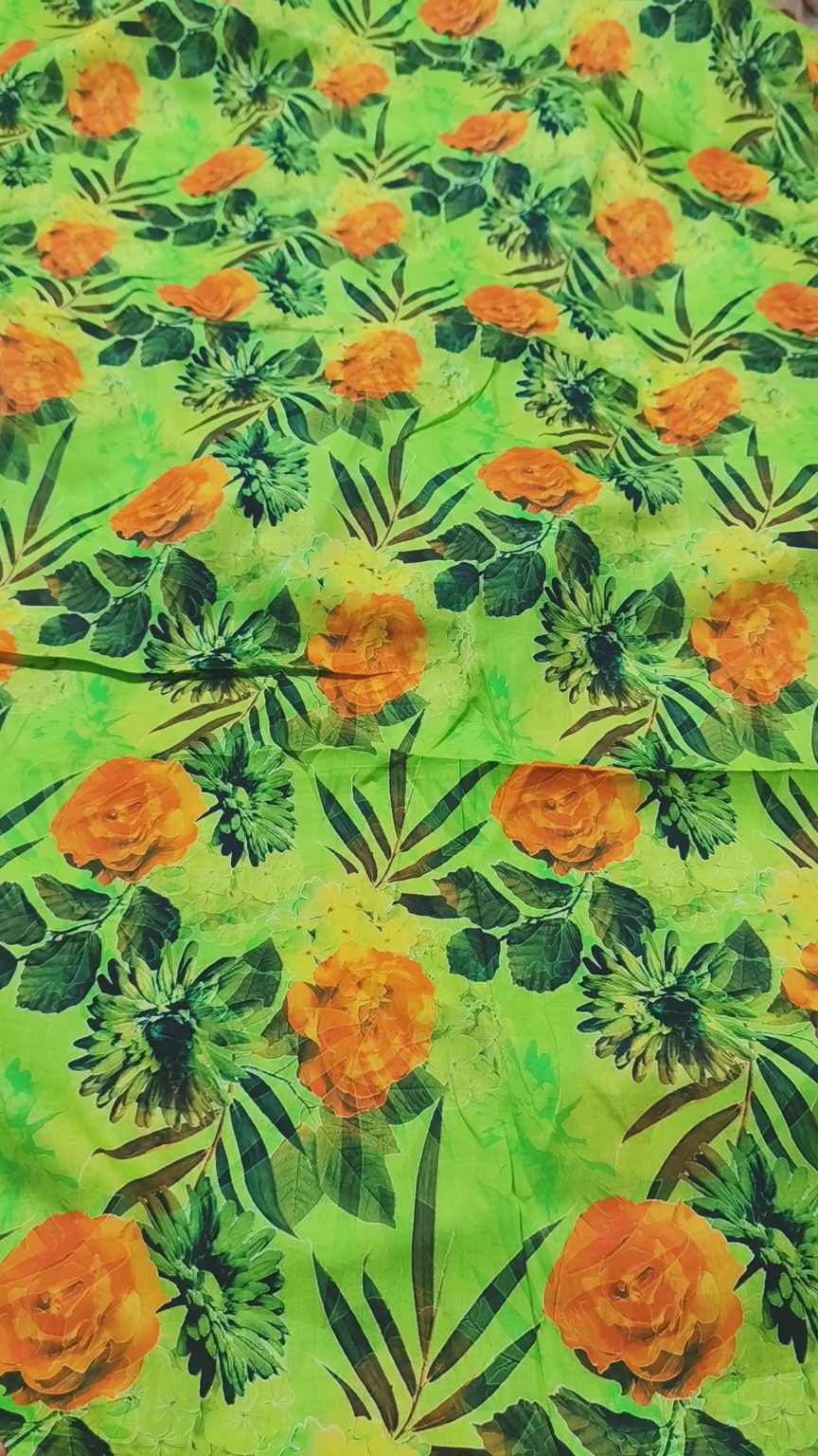M-271  Imported Digital Pure Summer ⛱️ Lawn Same print Shirt & Truzer 2pc