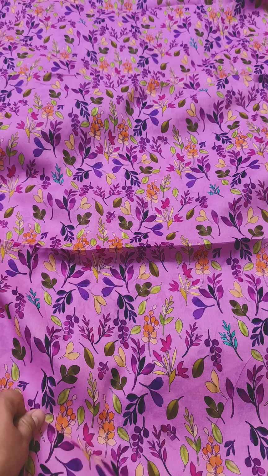 M-336   Imported Digital Pure Summer ⛱️ Lawn Same print Shirt & Truzer 2pc -