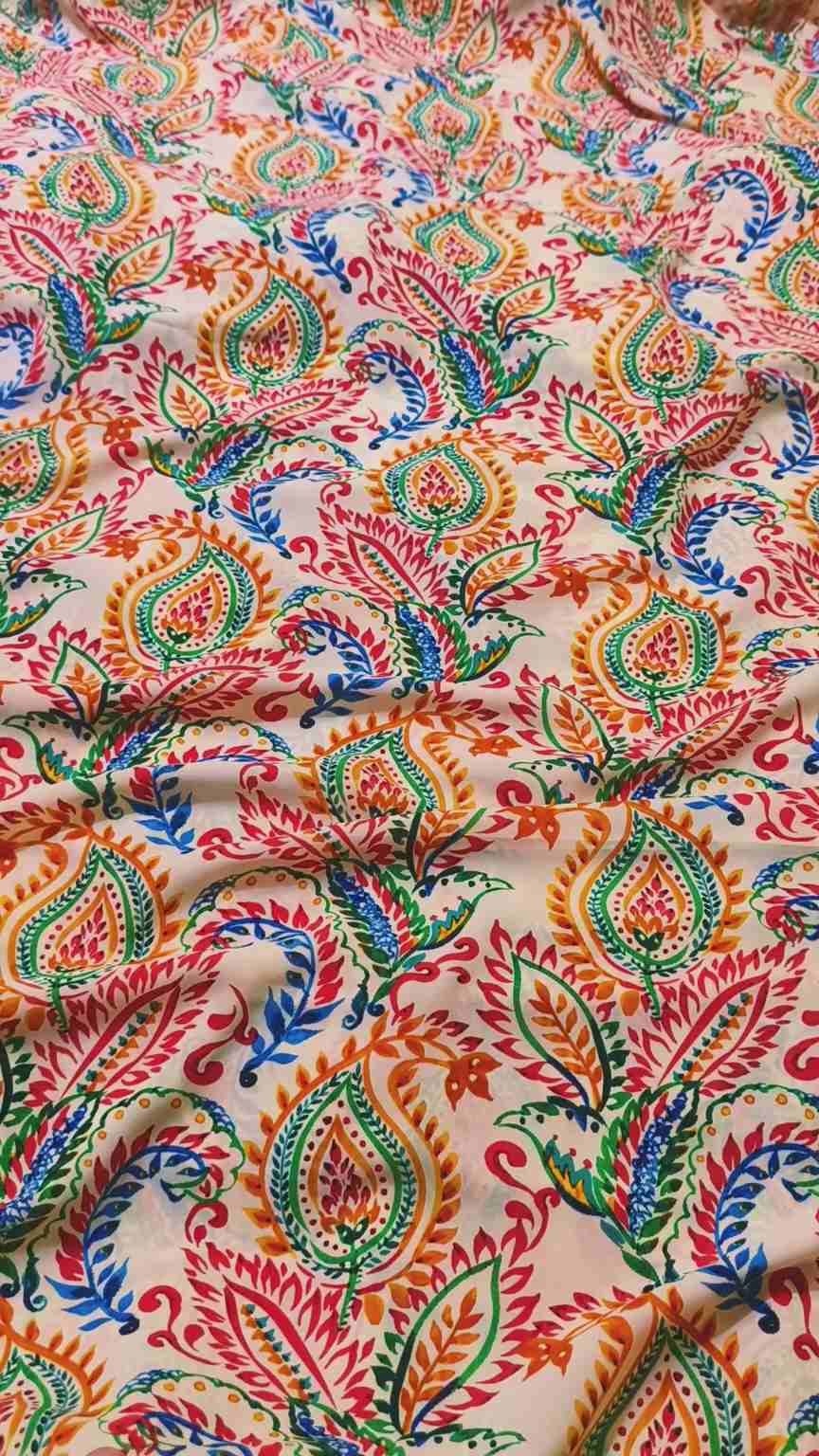 M-365   Imported Digital Korean Georgette Same print shirt & Truzer 2pc
