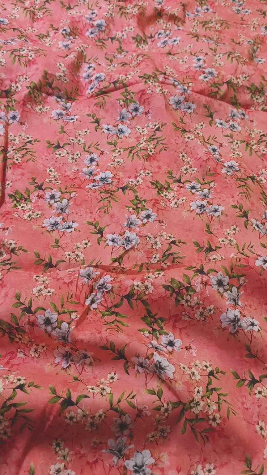 M-363  Imported Digital Pure Summer ⛱️ Lawn Same print Shirt & Truzer 2pc
