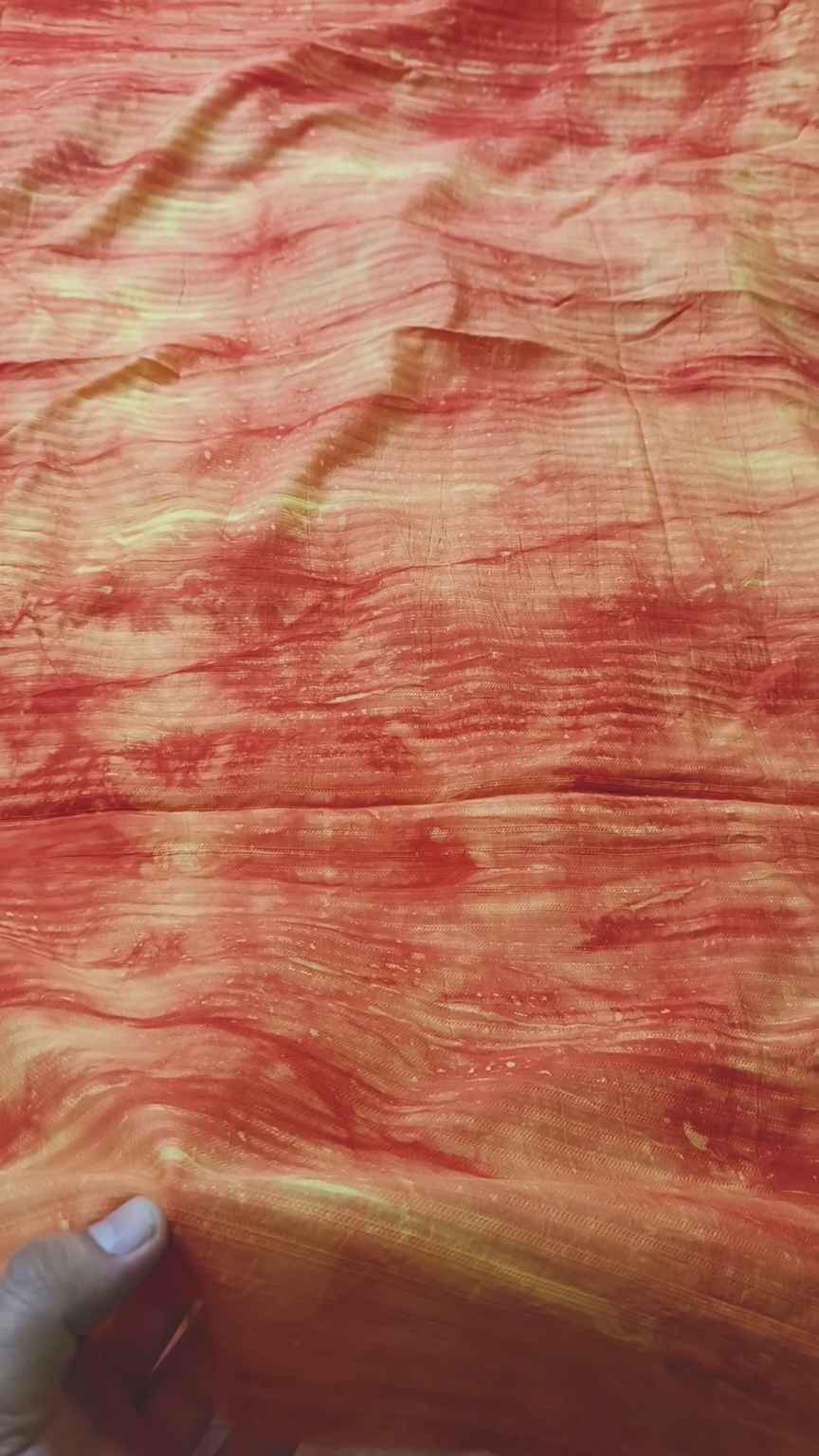 🥳 Sale Sale M-359  Imported Digital Tie&Dye Self Silky Lawn Same print Shirt & Truzer 2pc