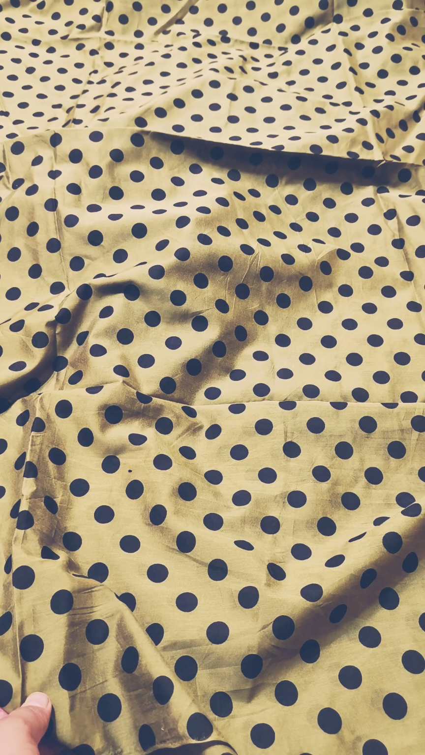 M-378  Imported Polka design In Silky Summer. Lawn Same print Shirt & Truzer 2pc