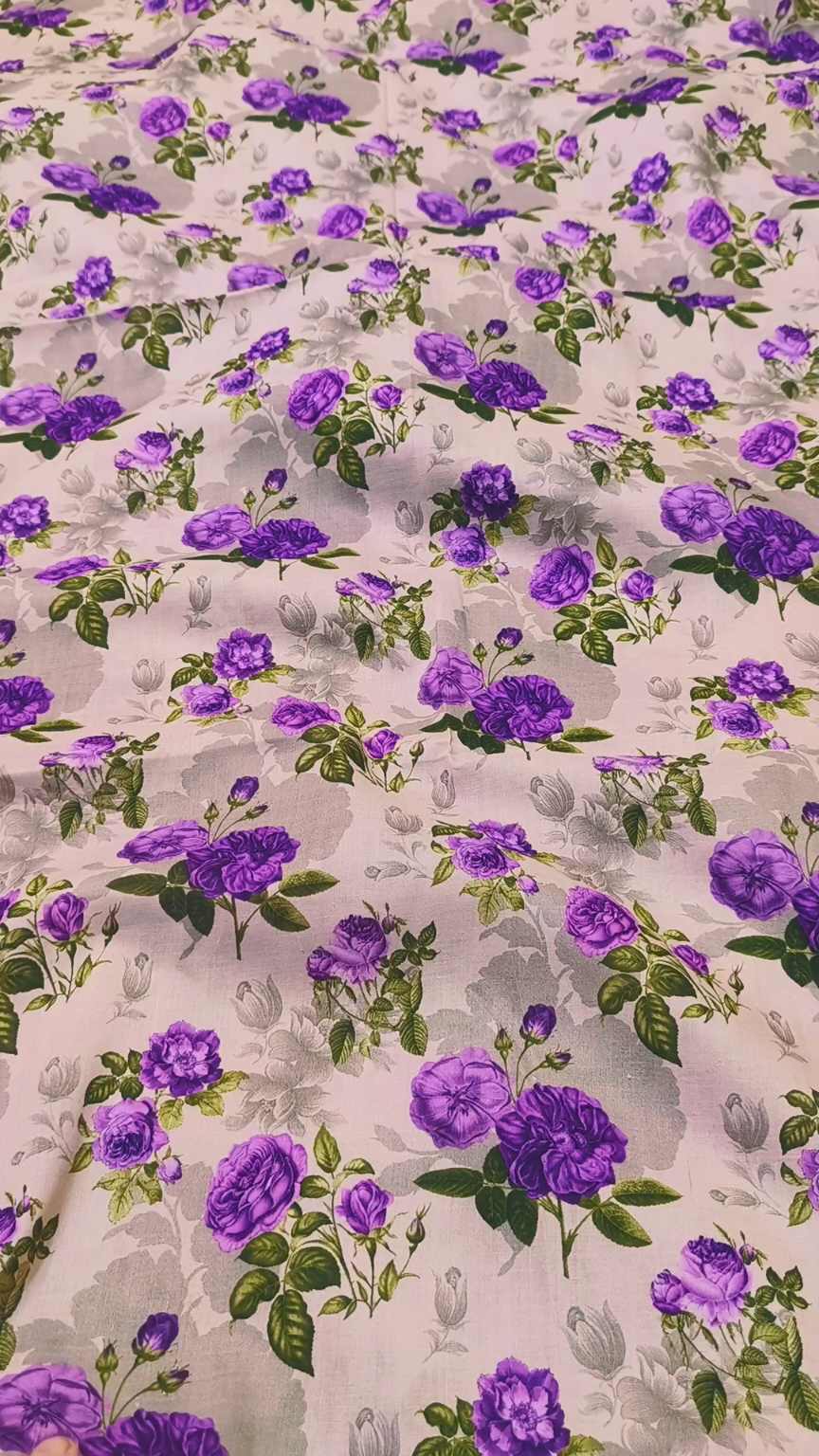 M-426  Imported Digital Pure Summer ⛱️ Lawn Same print Shirt & Trzer 2pc