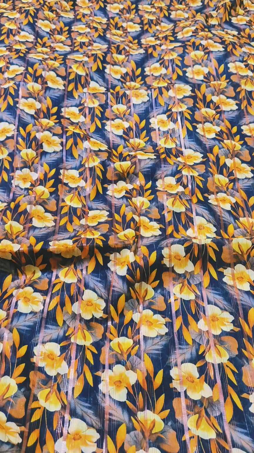 M-464   New arrivals Imported Digital Double Copper Color Zaree Line Pure Summer ⛱️ Lawn Same print Shirt & Truzer