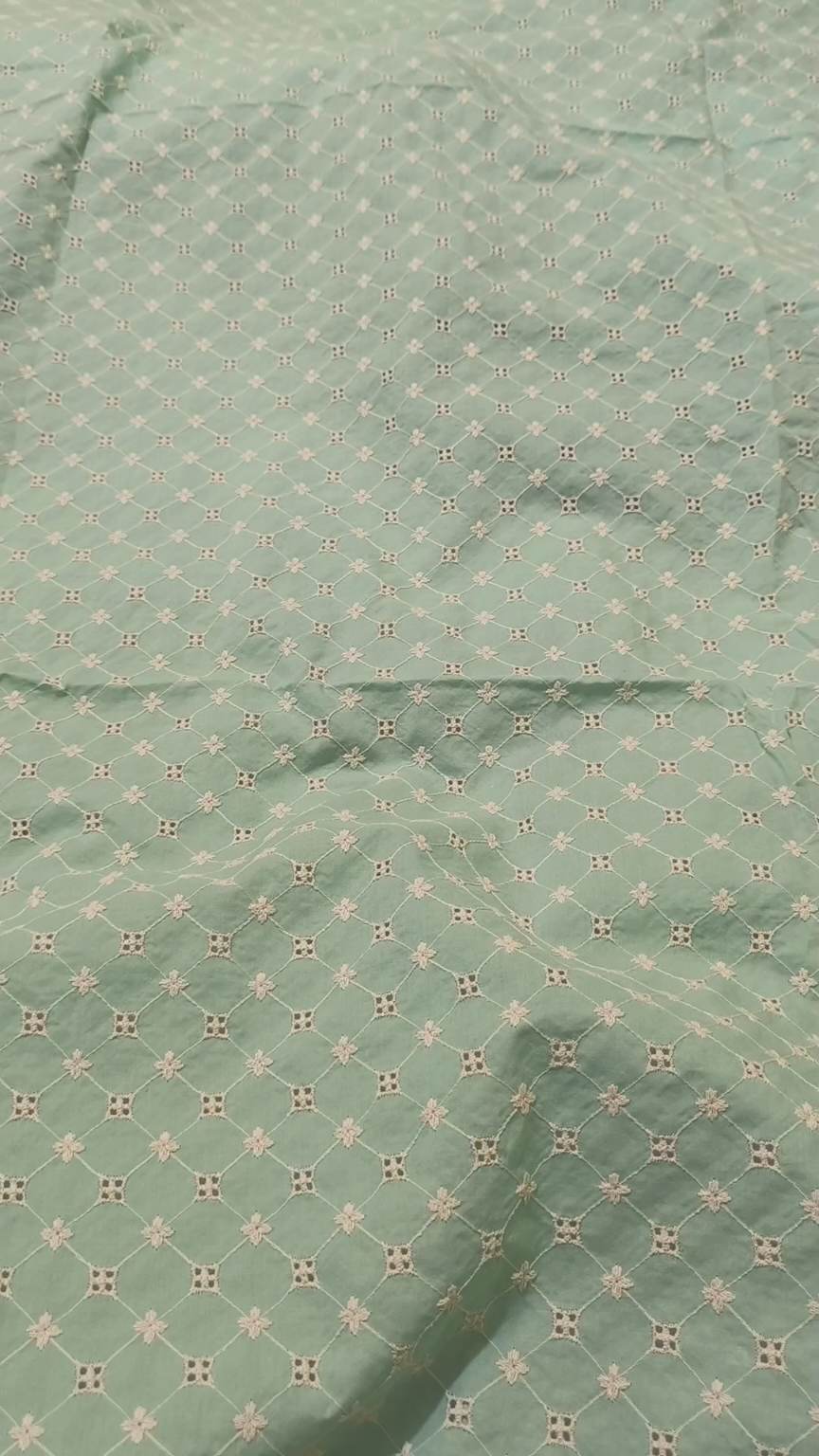 🥳 Sale Sale M-522  Imported Shiffli Embroidery ChickenKari only Shirt -