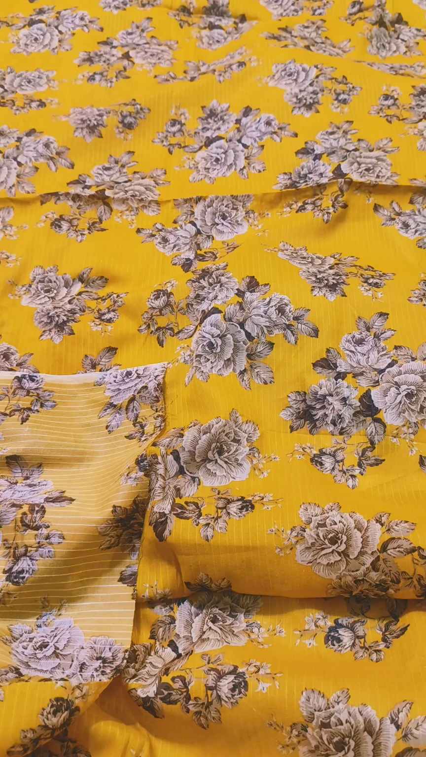M-566   Imported Digital Bana Dorria Pure Summer ⛱️ Lawn Same print Shirt & Truzer 2pc