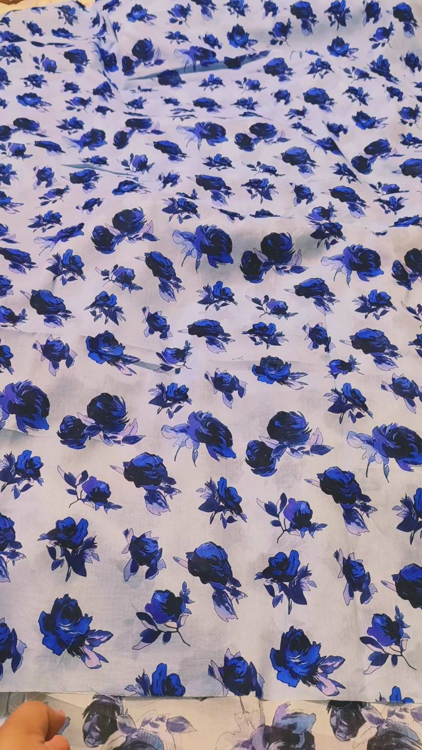 M-552  Imported Digital Pure Summer ⛱️ Lawn Same print Shirt & Trzer 2pc