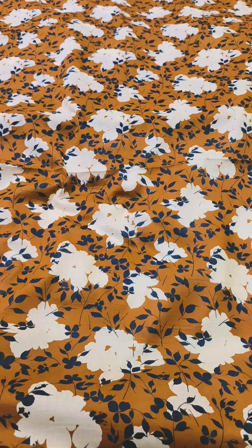 M-596  Imported 3-D Pure Summer ⛱️ Lawn Same print Shirt & Trzer 2pc