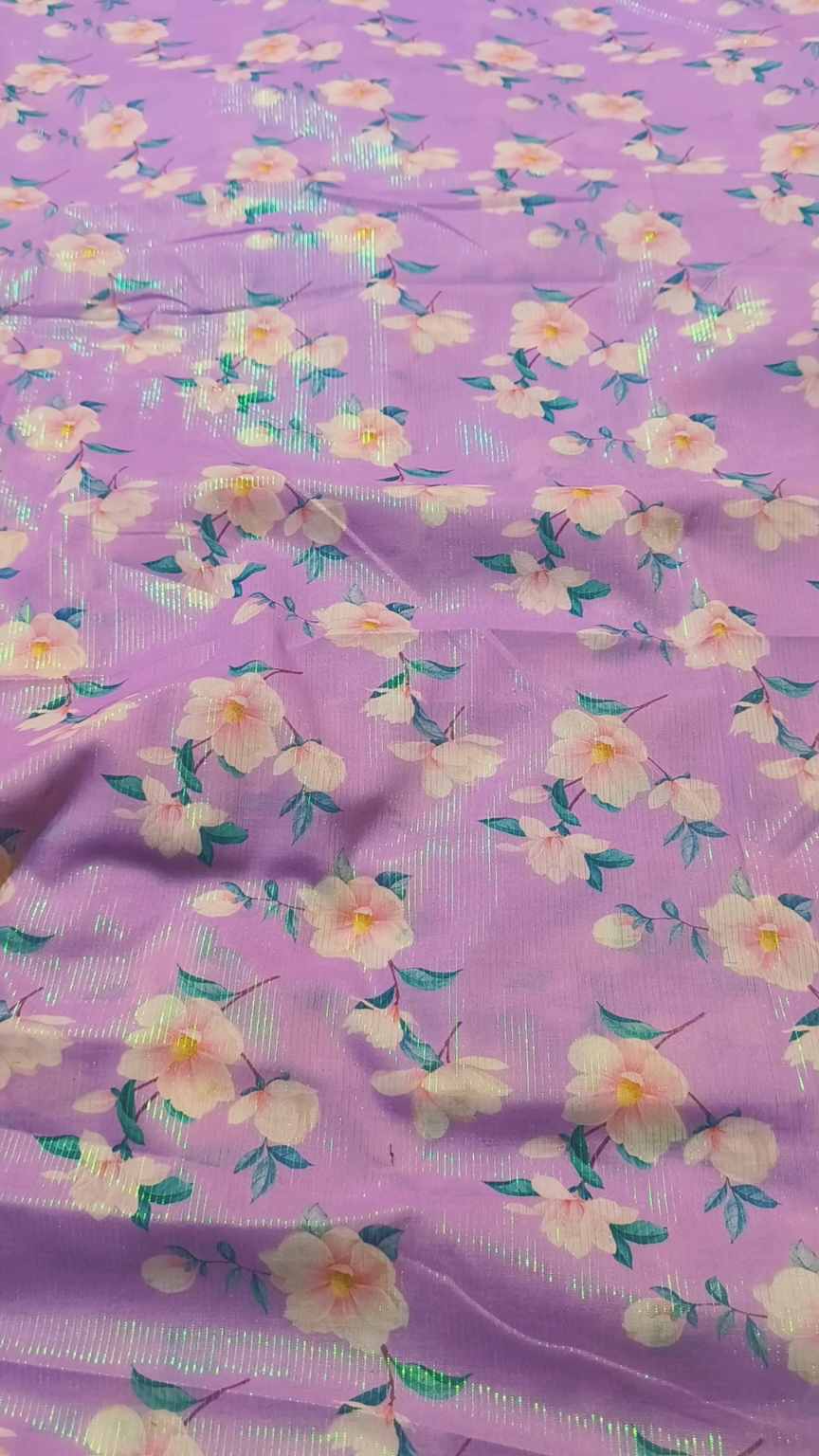 M-579 mported Mesori   Zaree Line Pure Summer ⛱️ Lawn Same print Shirt & Truzer 2pc
