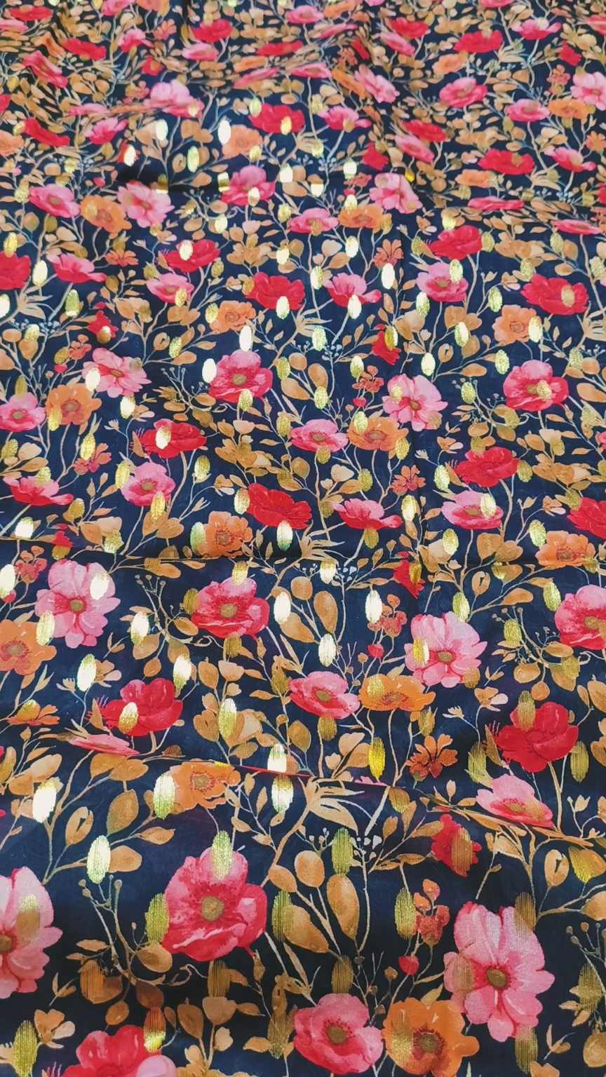 M-647  Imported Luxury Digital Bunch Zaree Pure Summer ⛱️ Lawn Same print Shirt & Truzer 2pc