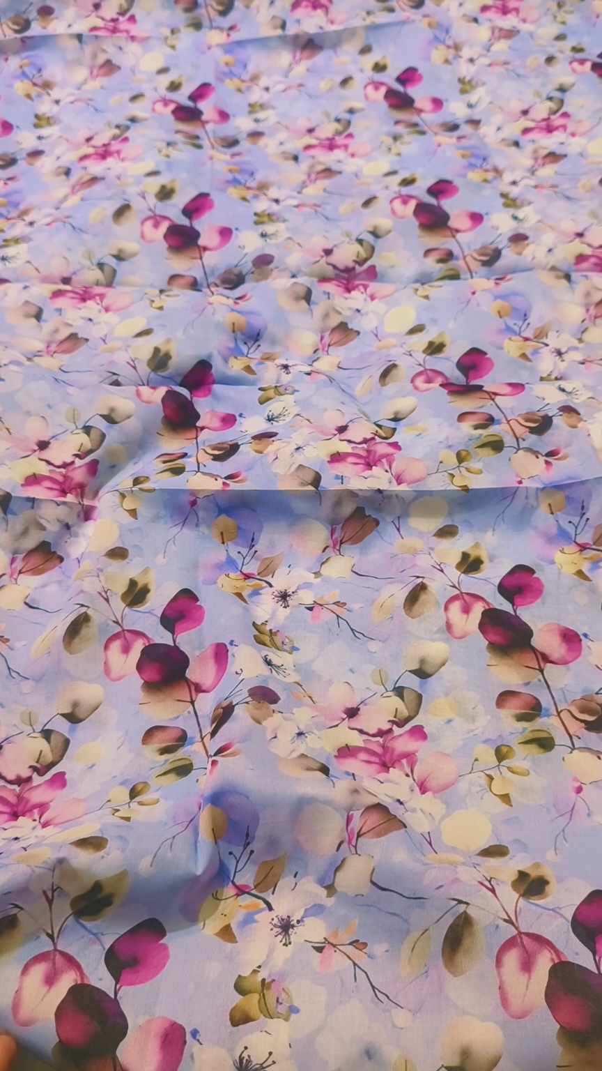 M-709  Imported Digital Pure Summer ⛱️ Lawn Same print Shirt & Trzer 2pc