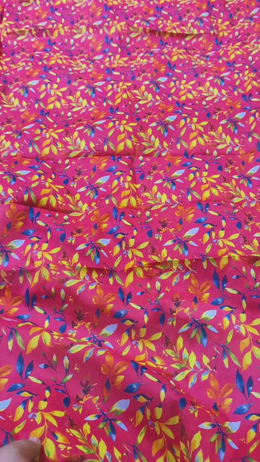 M-707  Imported Digital Pure Summer ⛱️ Lawn Same print Shirt & Trzer 2pc