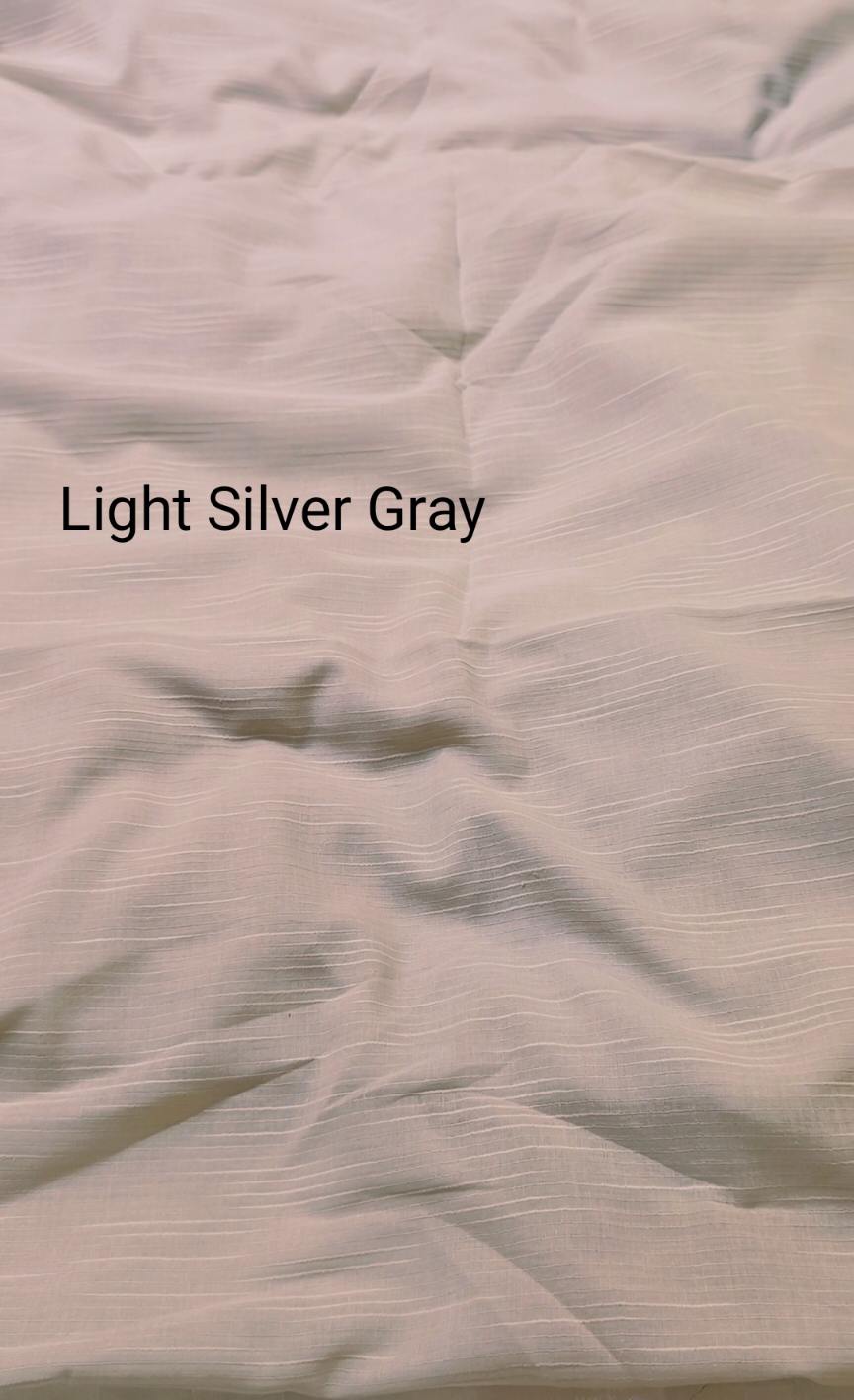 Gents suit M-699 Light Silver Gray Imported Luxury Gents Summer Dorria Lawn Men Suiting