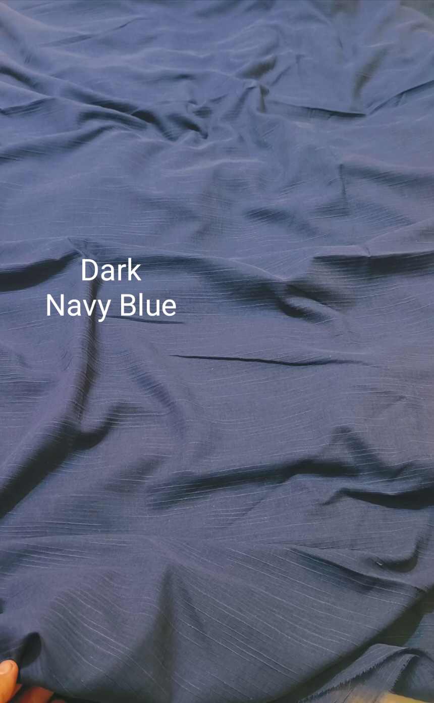 Gents suit M-697 Dark Navy Blue  Imported Luxury Gents Summer Dorria Lawn Men Suiting