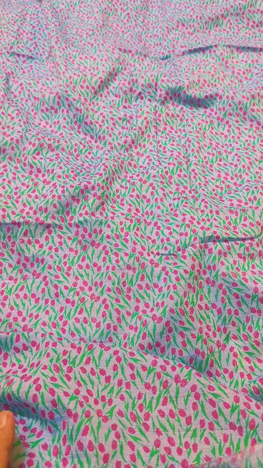 🥳 Sale Sale M-689 Imported Broshia Self ⛱️ summer Cotton Lawn Same print Shirt & Truzer 2pc