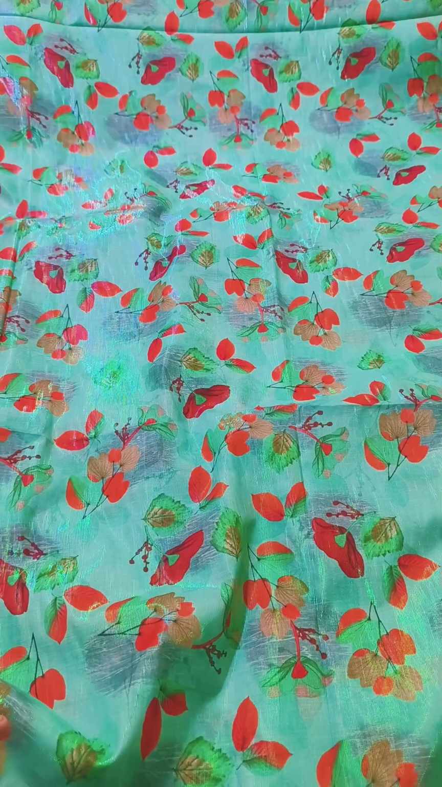 M-685  Imported Digital Messori Multi Color Zaree line pure summer ⛱️ Lawn Same print Shirt & Truzer 2pc