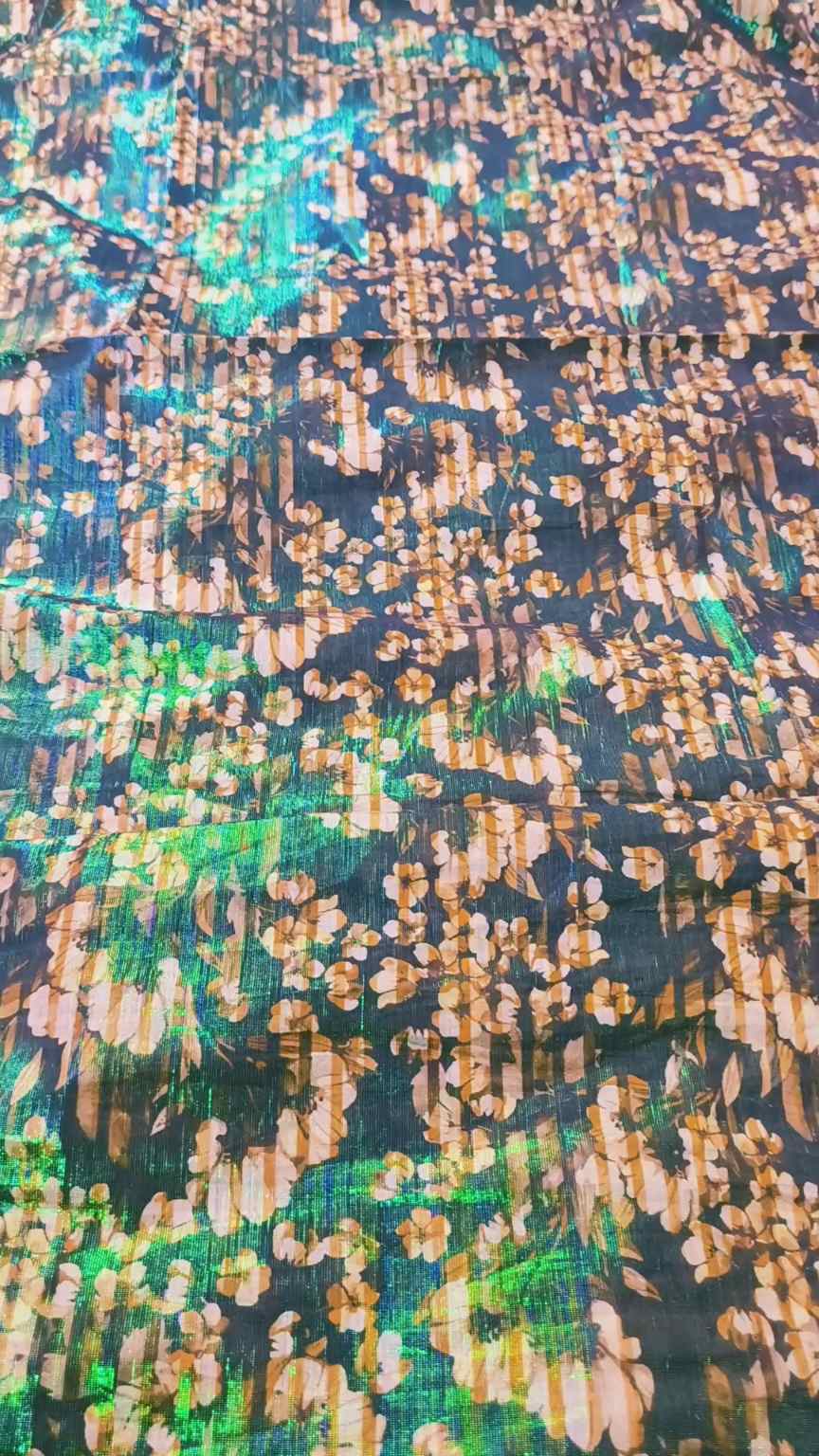 M-683  Imported Digital Messori Multi Color Zaree line pure summer ⛱️ Lawn Same print Shirt & Truzer 2pc
