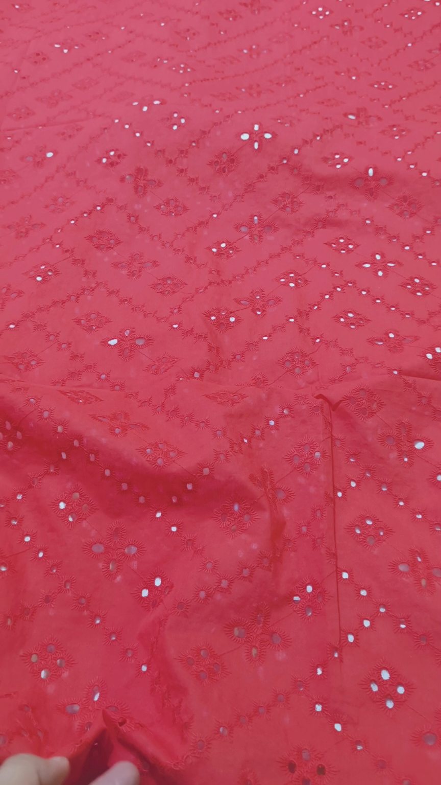 🥳 Sale Sale M-676  Imported Shiffli Embroidery ChickenKari Pure Summer ⛱️ Lawn only Shirt -