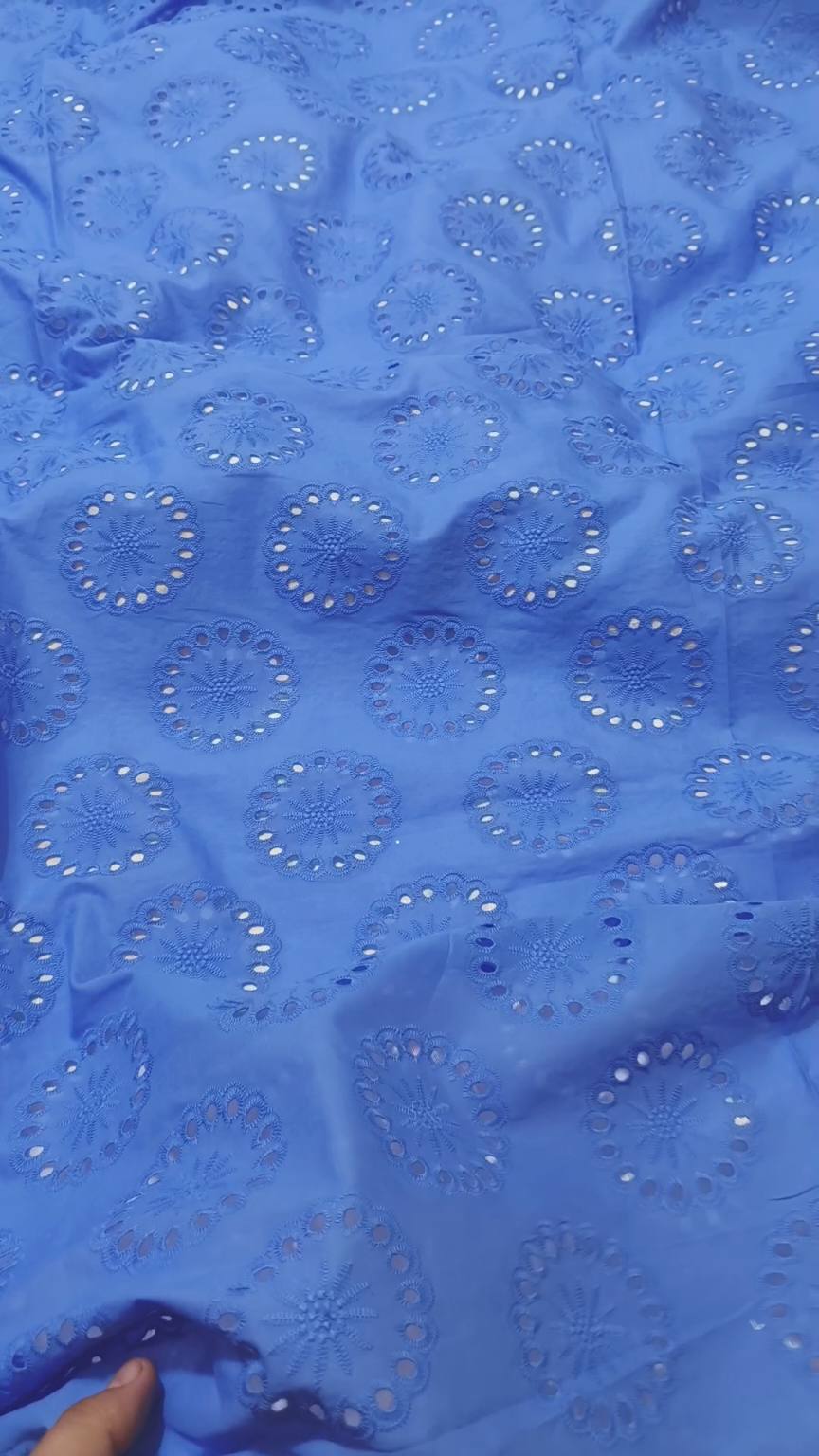 🥳 Sale Sale M-671  Imported Shiffli Embroidery ChickenKari Pure Summer ⛱️ Lawn only Shirt -