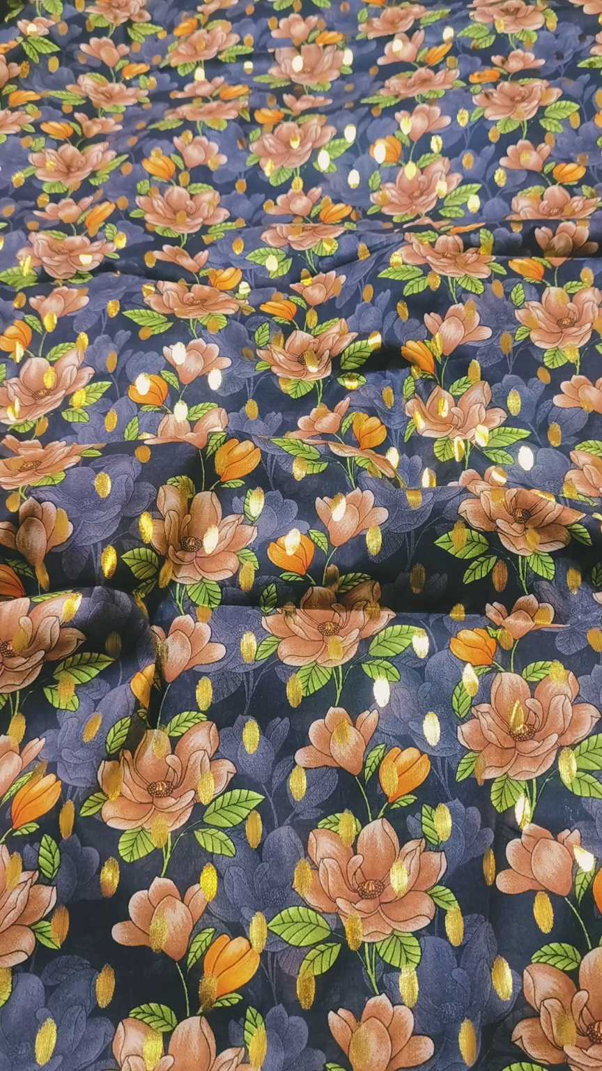 M-730   Imported Luxury Digital Zaree Bunch Pure ⛱️ Summer Lawn Same print Shirt & Truzer 2pc