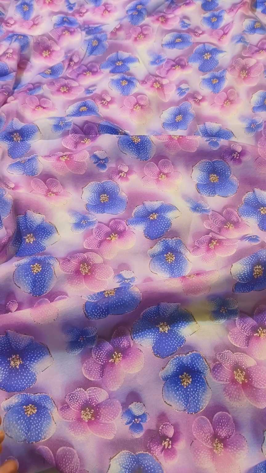 M-729   Imported 3-D luxury Silk Lawn Same print Shirt & Truzer 2pc