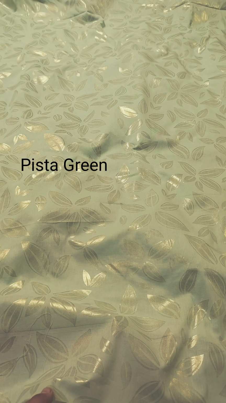 M-724. Pista Green Imported 3-D leker Paint Embossed Giliter pure summer ⛱️ Lawn Same print Shirt & Truzer 2pc