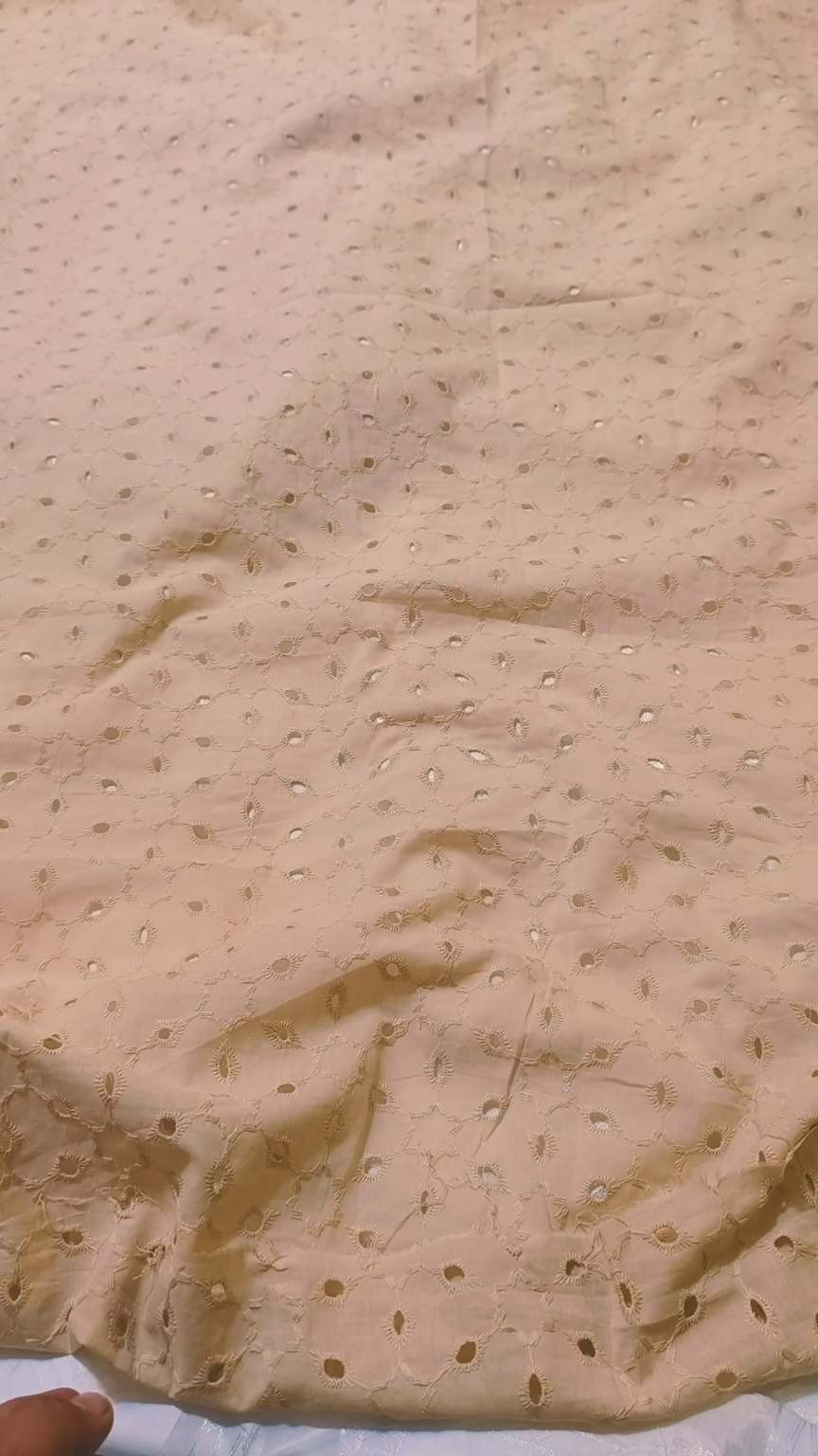 🥳 Sale Sale M-715   Imported Shiffli Embroidery ChickenKari Pure Summer ⛱️ Lawn only Shirt