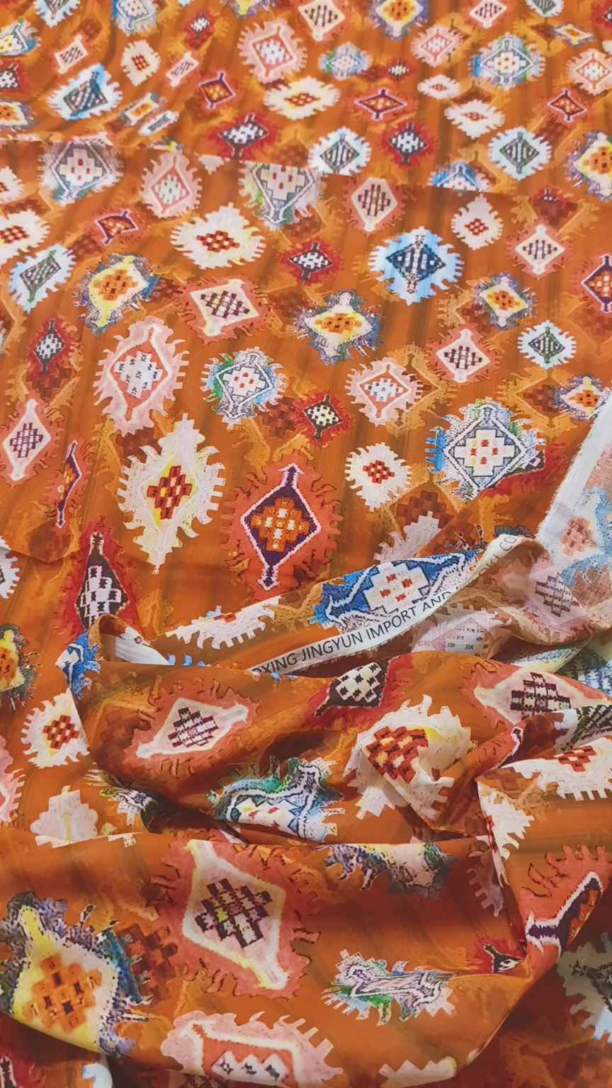 M-782   Imported 3-D Pure Summer ⛱️ Lawn Same print Shirt & Trzer 2pc