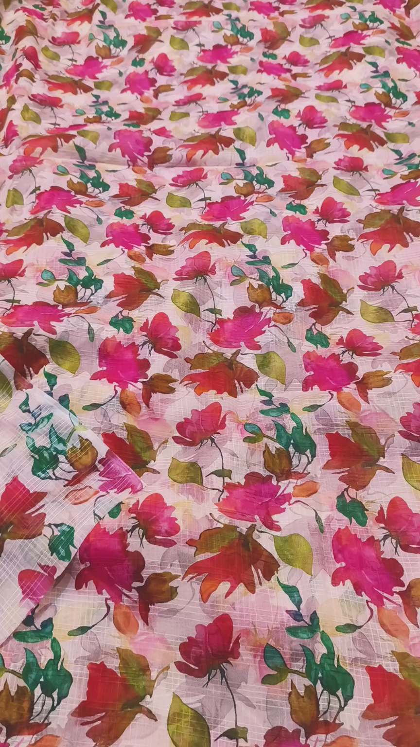 M-759  Imported Digital Check-Base Dorria Pure Summer ⛱️ Lawn Same print Shirt & Truzer 2pc