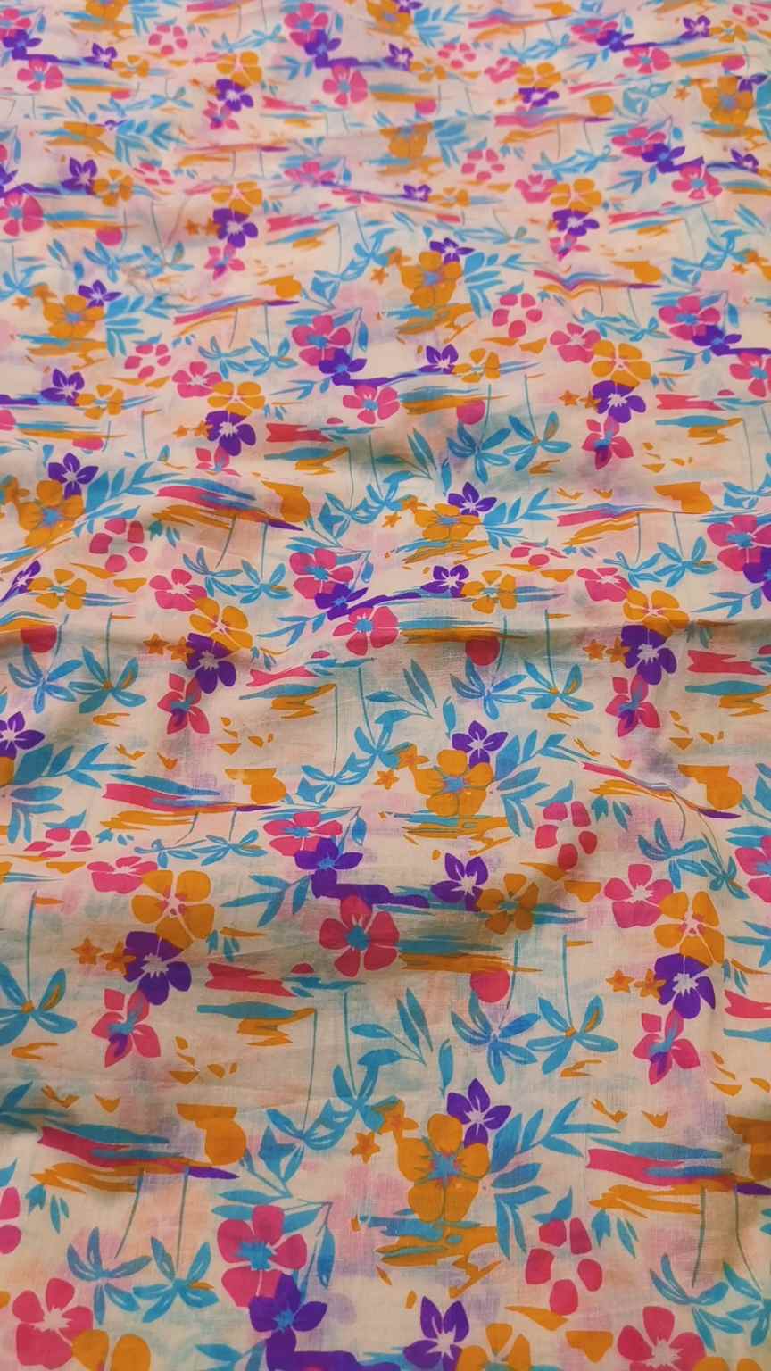 M-858  Imported Digital Pure Summer ⛱️ Lawn Same print Shirt & Trzer 2pc