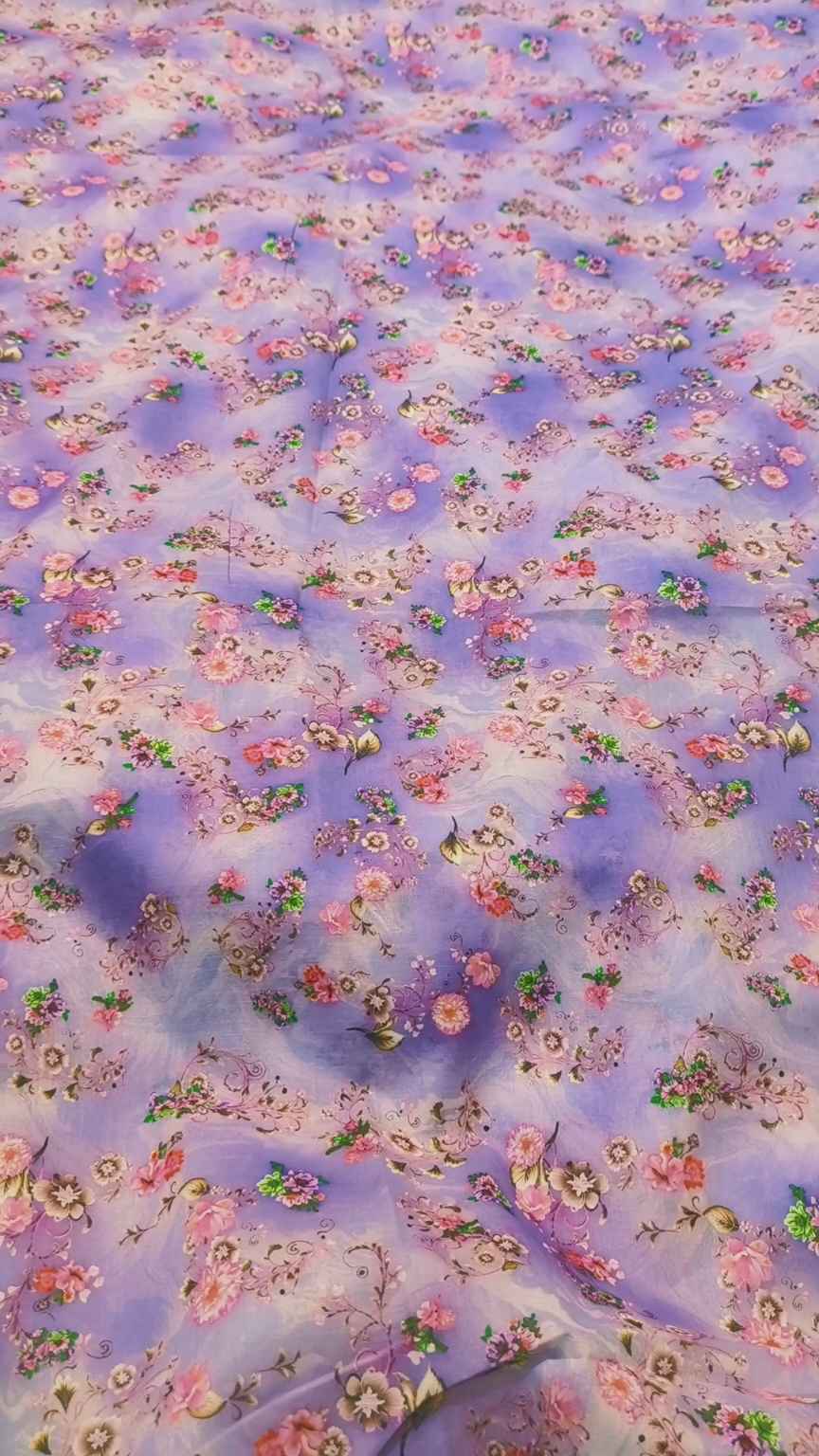 M-910  Imported 😱3-D Pure Summer ⛱️ Lawn Same print Shirt & Trzer 2pc