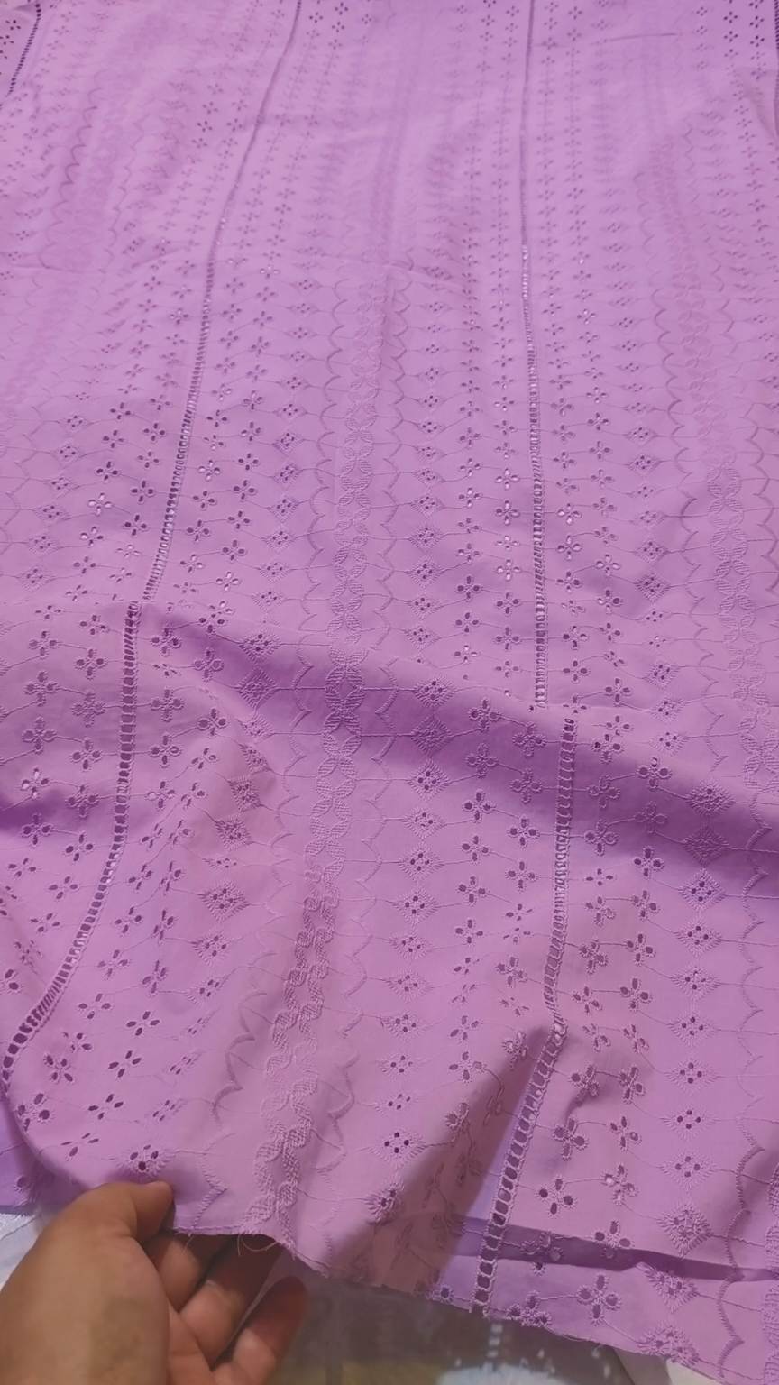 🥳 Sale Sale M-886  Imported Shiffli Embroidery ChickenKari Pure Summer ⛱️ Lawn only Shirt
