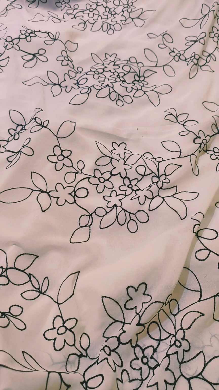 😱 Sale Sale M-951  Imported Arr  Embroidery Shirt  in Indian Shaffon Stuff